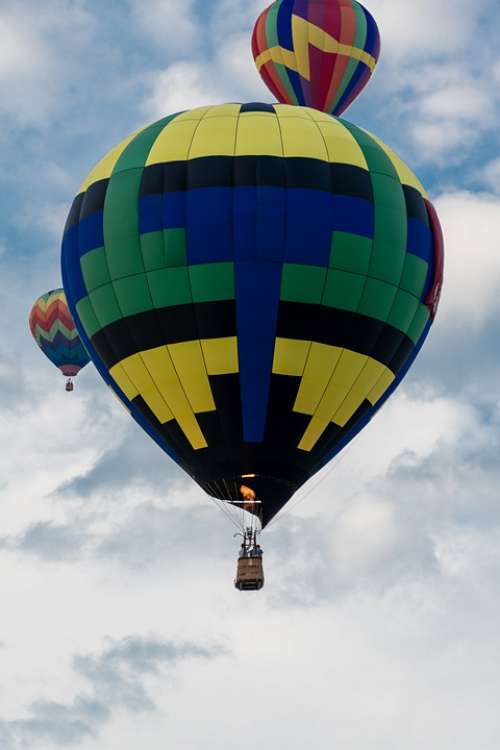 Hot Air Balloon Balloon Sky Float Gondola Basket