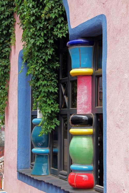 Hundertwasser House Magdeburg Hundertwasser Facade