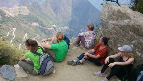 Inca Ruins Mountains Historical