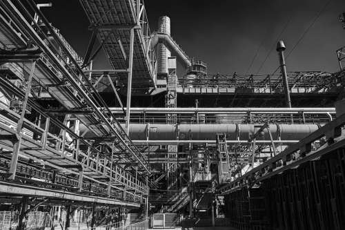 Ironworks Industry Factory Industrial Landscape