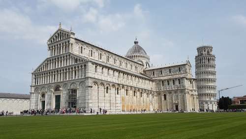 Italy Pisa Tuscany Architecture Travel Tower