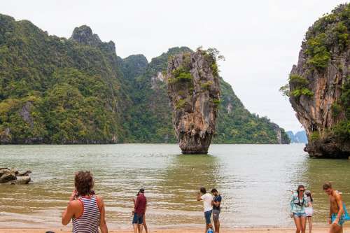 James Bond Island Island Thailand Sea Nature Rock