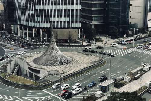 Japan City Building