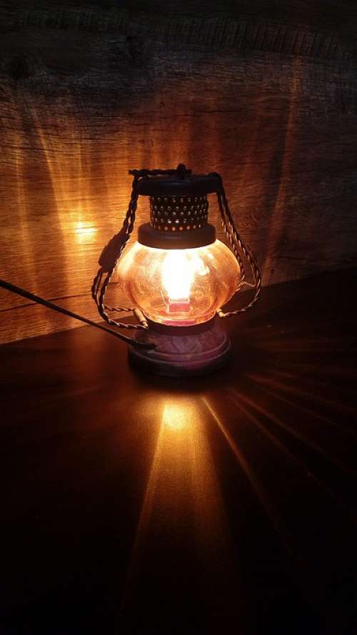 Lamp Light Energy Lightbulb Antique Glow Bright