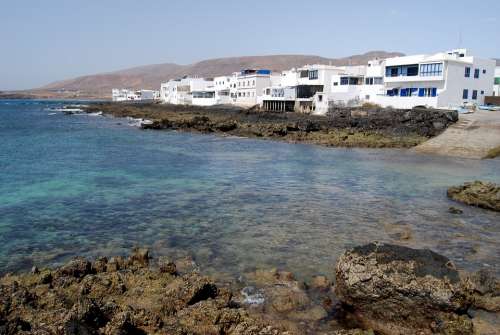 Lanzarote Canary Canary Islands Landscape Spain