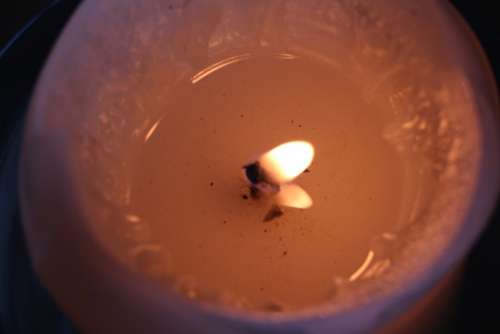 Light Candle Wax Flame Wick