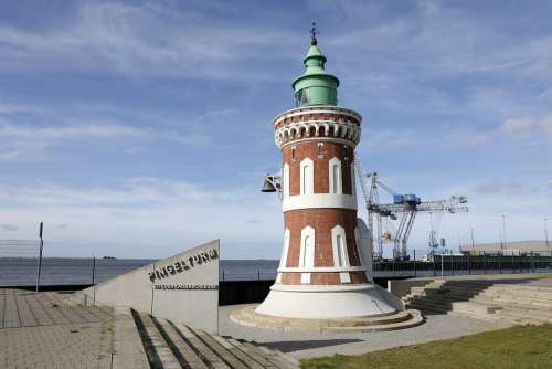 Lighthouse Coast Tower Sea Light Building Ocean