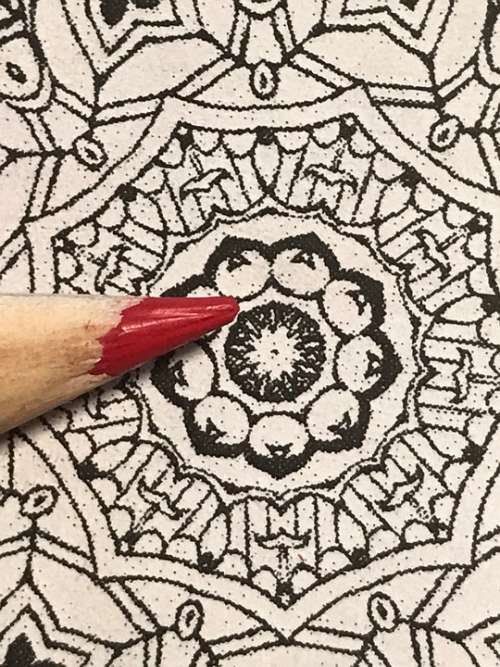 Mandala Art Coloring Pattern Design