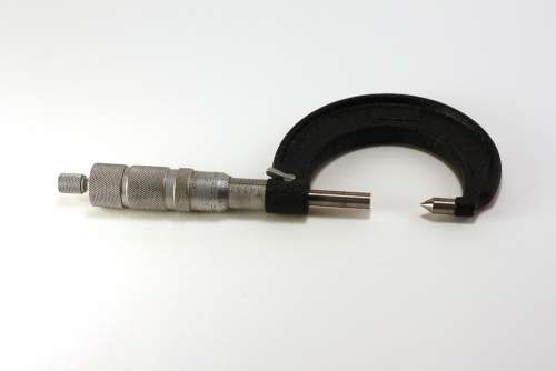 Micrometer Tool Measure Scale Precision Knurl