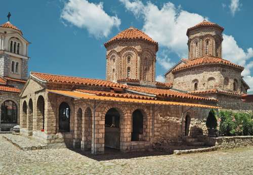 Monastery Of Saint Naum Ochrid Lake North Macedonia