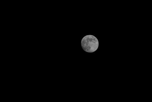 Moon Night Moonlight Midnight