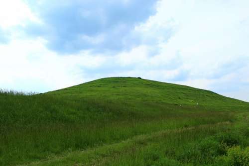 Mountain Green Landscape View