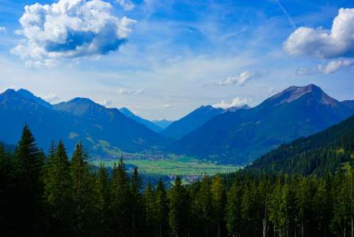 Mountain Landscape Nature Alpine Austria