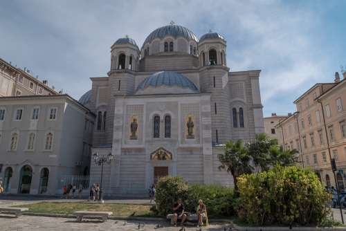 Neobyzantinische Architecture Eastern Church Church