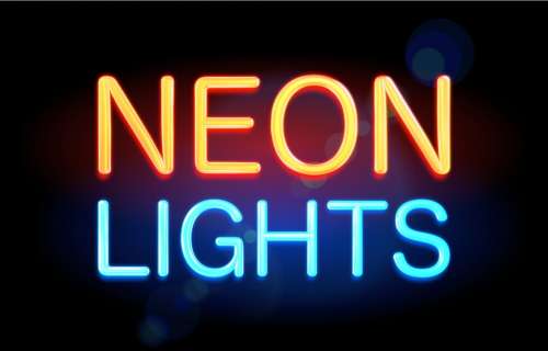 Neon Light Neon Text Neon Neon Lettering