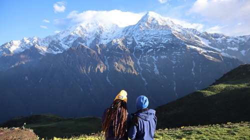 Nepal Himal Mardi Scenery Mountain
