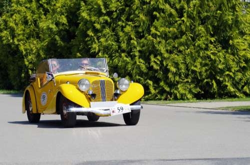 Old Car 1000 Miles Of Czechoslovak Cars In 1935