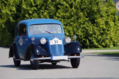 Old Car Veteran Race Historical History Vehicle