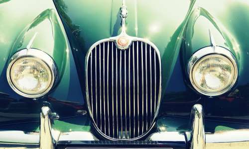 Oldtimer Spotlight Jaguar Automotive Vehicle