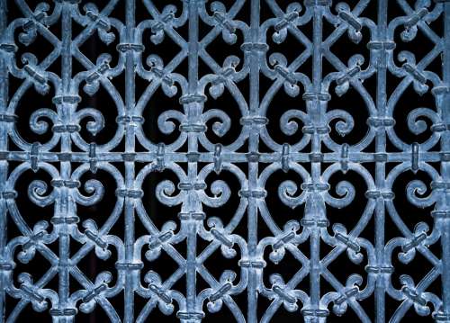 Pattern Abstract Oriental Door Fence Texture