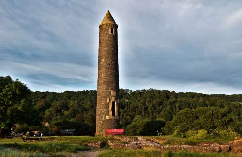 Pencil Monument Largs Ayrshire Scotland History