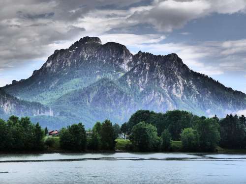 Säuling Allgäu Lake Forggensee Nature Kristin