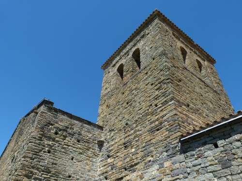 Spain Catalonia Monastery Abbey Architecture