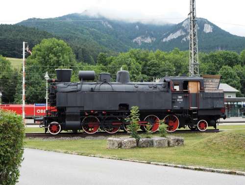 Steam Engine Rail Transport Payerbach