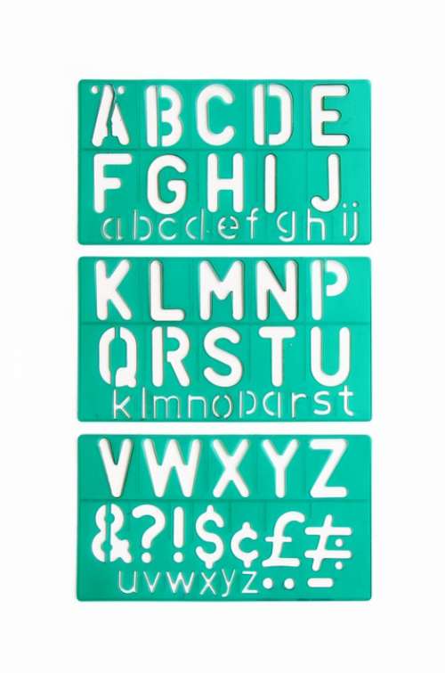 Stencils Stencil Graffiti Type Letters Letter