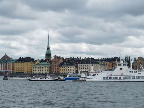 Stockholm Sweden Architecture House City Island
