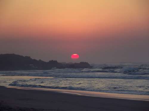 Sunrise Lucien Beach Margate South Africa Ocean