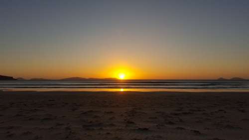 Sunset Beach Australia Evening Wilsons Promontory