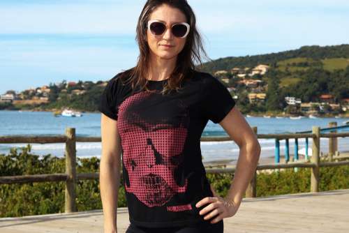 T-Shirt Female Woman Girl Fashion Model Sexy