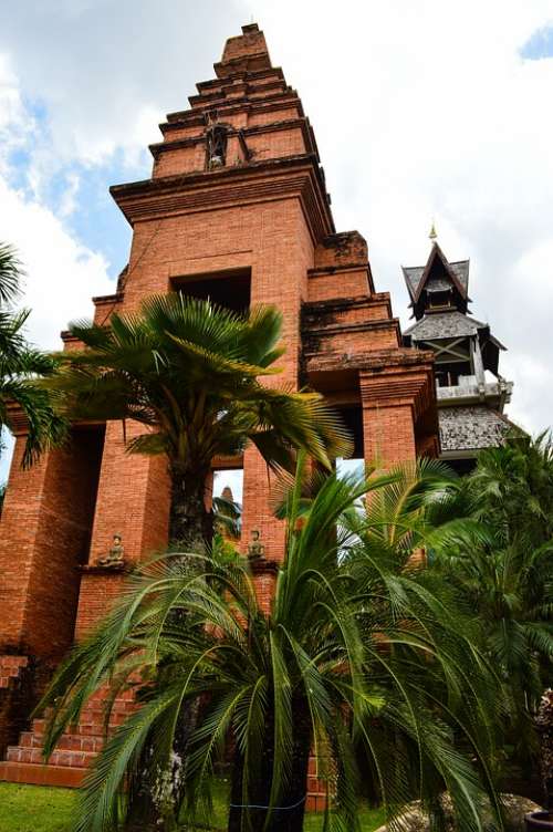 Temple Architecture Thailand Building Culture