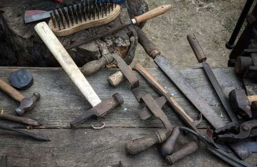 Tools Hammer File Blacksmith Metal Craft