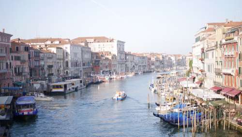 Venice Street Architecture Canal Travel Cityscape
