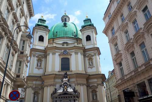 Vienna Downtown Places Of Interest Church Austria