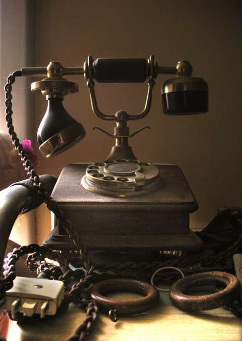 Vintage Telephone Communication Old Nostalgic