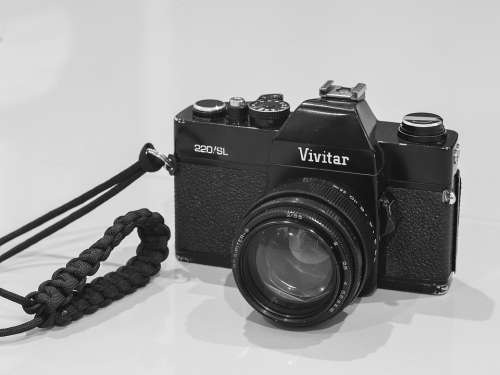 Vintage Camera Slr Vivitar Film Lens Dslr Old