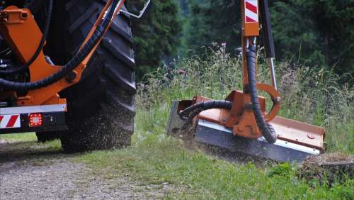 Weeds Lawn Mower Dig Mowing Meadow Cutting Herbs