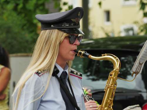 Wind Instrument Girl Music Schützenfest Audition