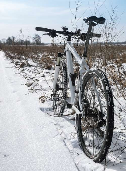 Winter Tyre Bike Snow Riding Extreme Sport Wheel