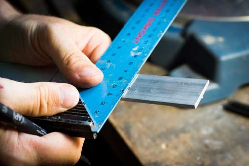 Workshop Shop Measuring Aluminum Hand Tools Tool