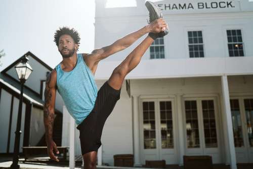 Yoga Day Yoga Black Man Black Lives