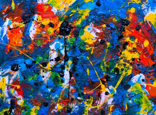 abstract painting art artist canvas