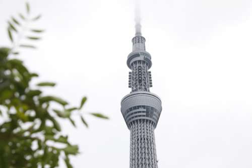 tower japan building asia tokyo
