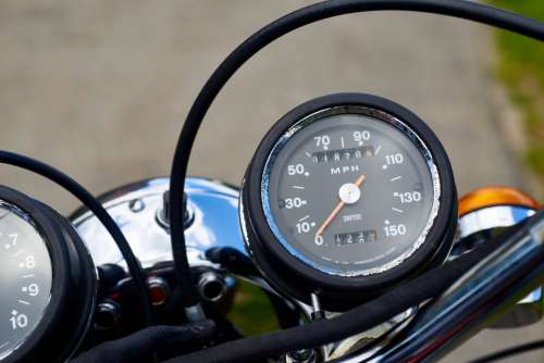 vintage motocycle gauges old cycle