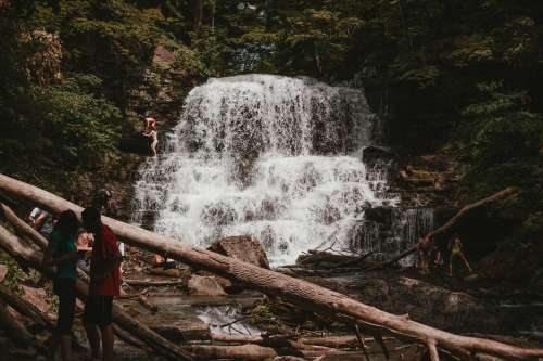 Splish Splash Waterfall Photo
