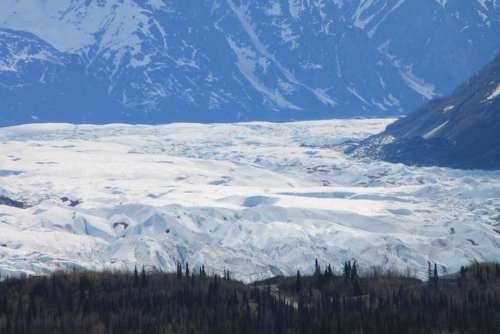 Glacier Ahead mountains scenery landscape