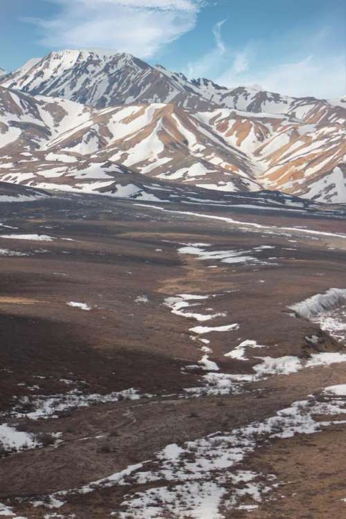 Alaskan Mountains scenery landscape